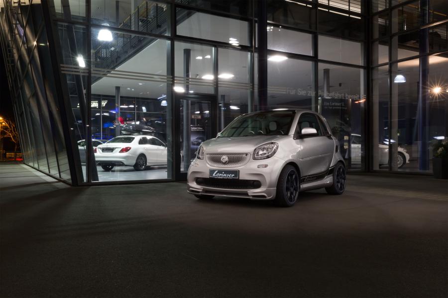  Smart ForTwo Coupe by Lorinser 2015 года  (фото 1 из 10)